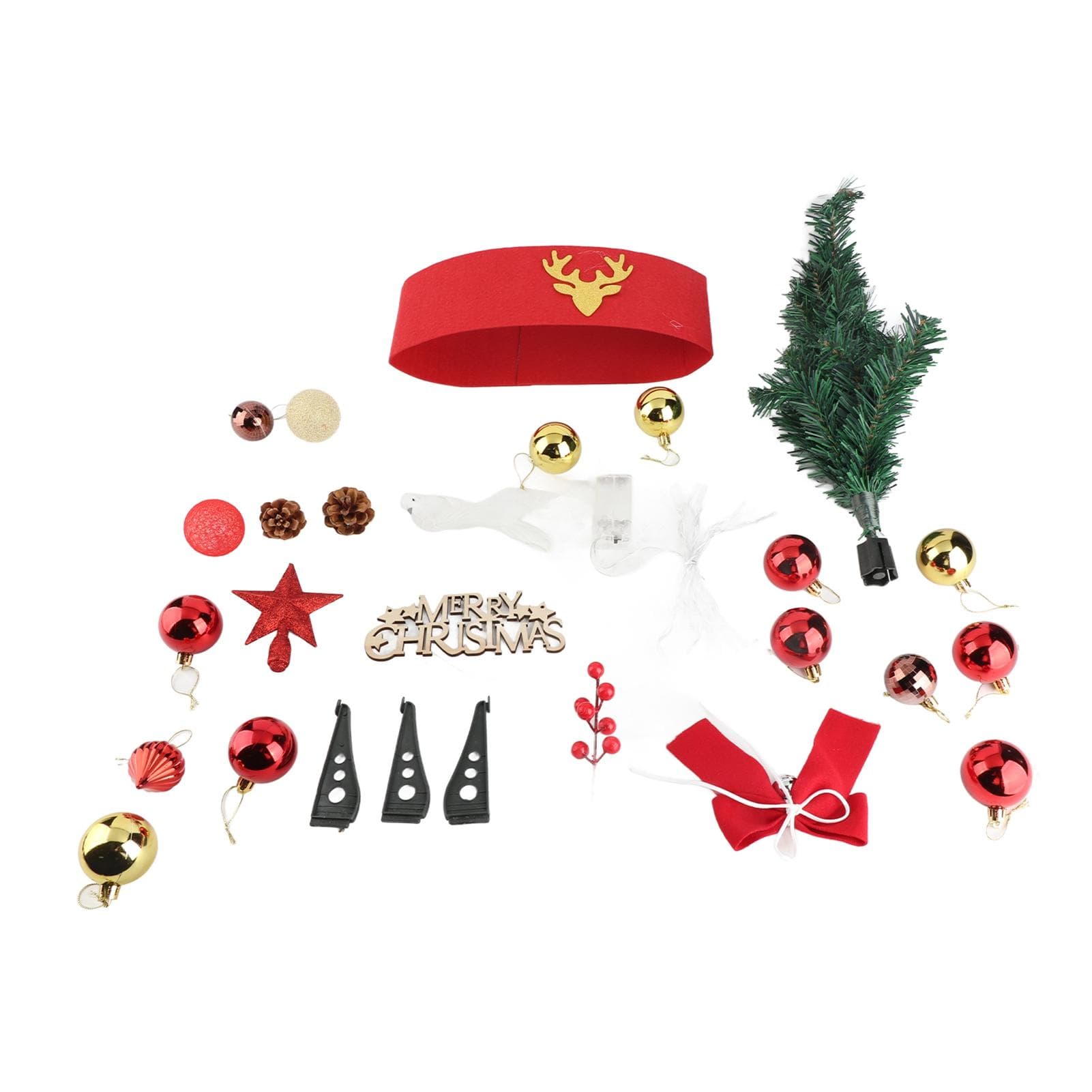 Mini Xmas Tree PVC Artificial Desktop Decorative Small Xmas Tree with Star Tree Topper for Holiday