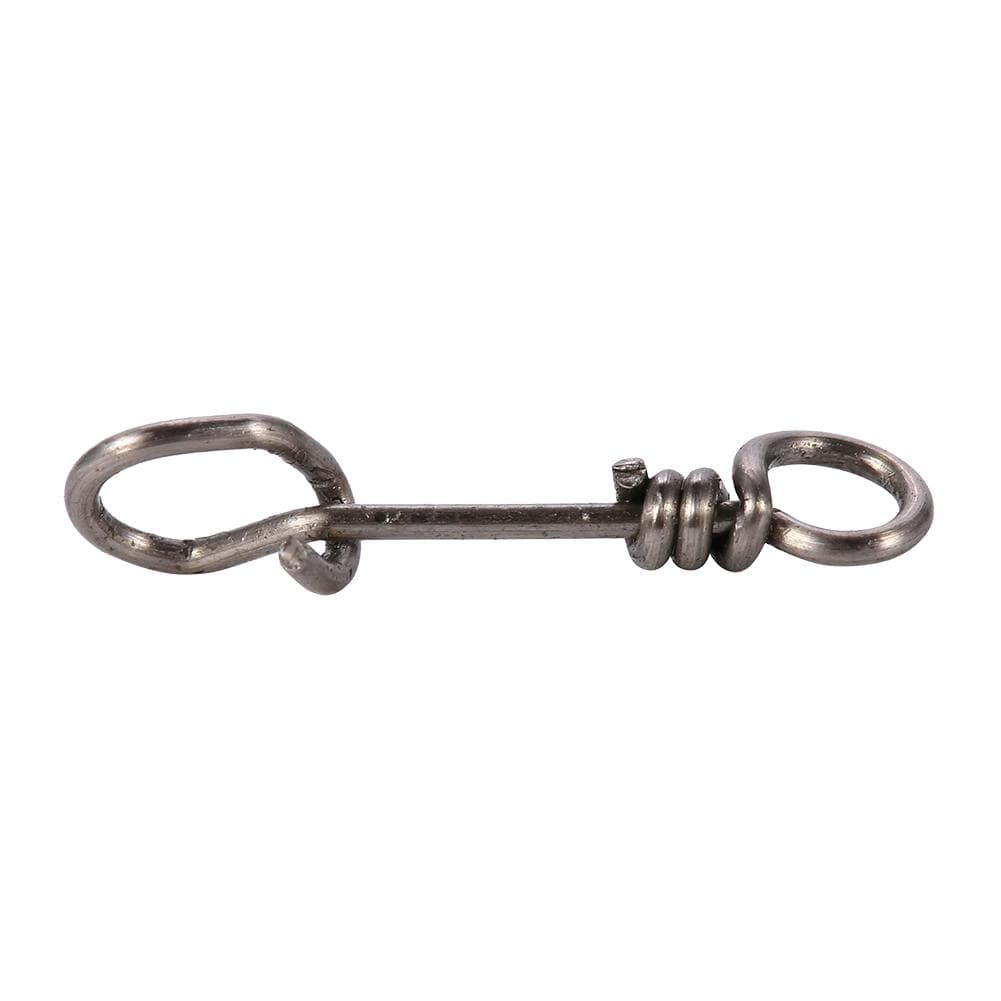 50Pcs Strong Strength Stainless Steel Quick Connection Clip Connector Tackle Accessory 2
