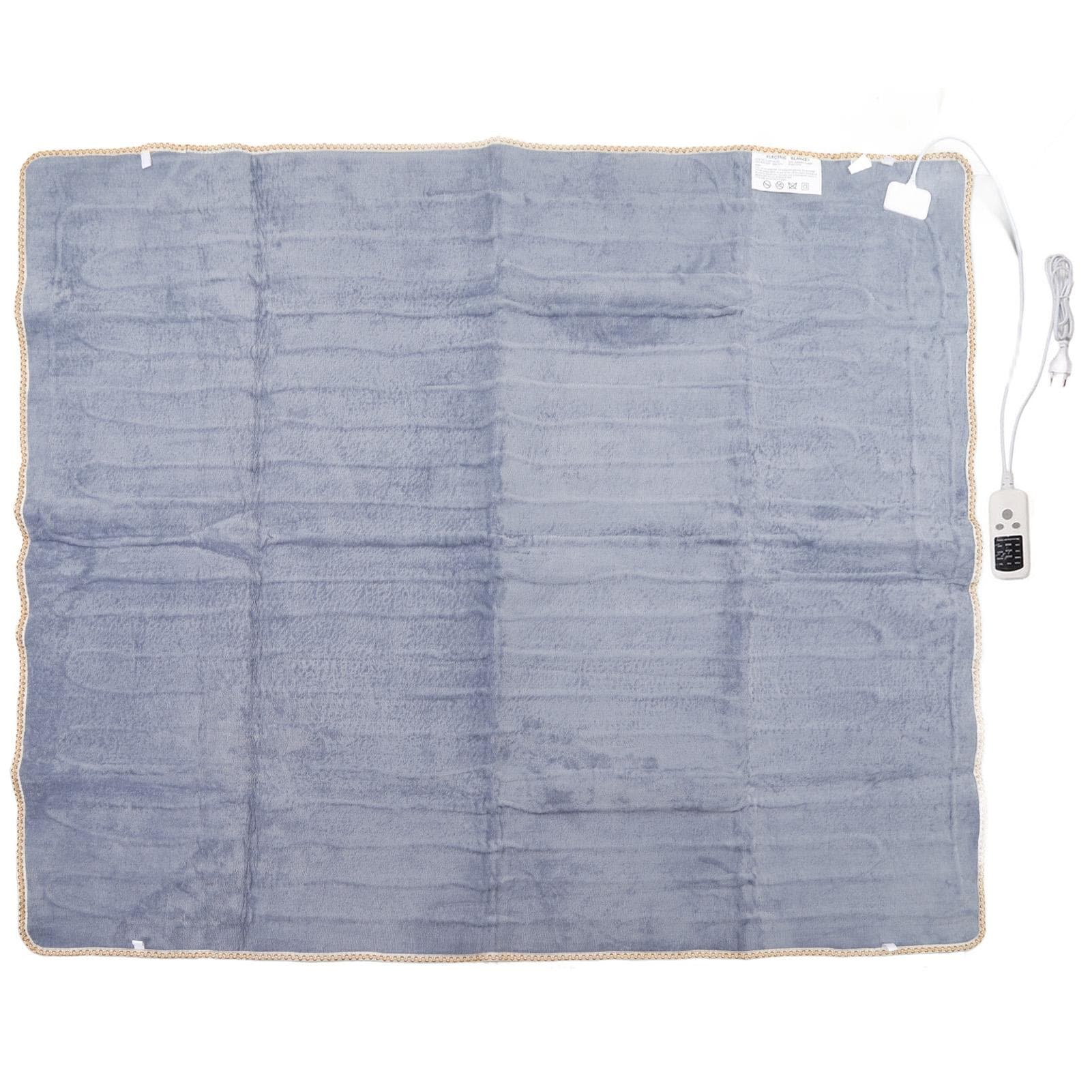 Electric Heated Blanket 9 Gear Fast Uniform High Safety Skin Friendly Flannel Electric Throw