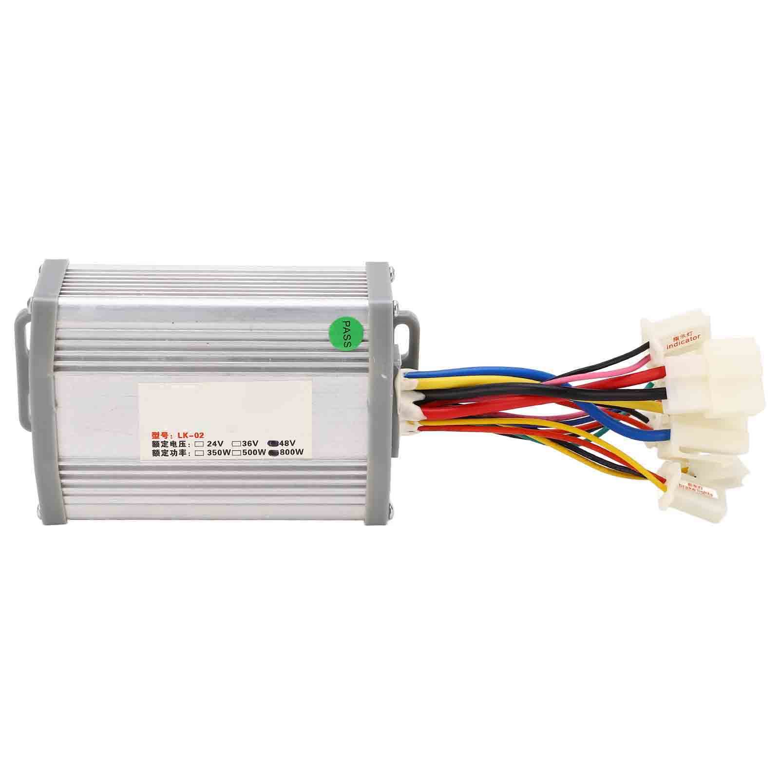 48V 800W Electric Bike Brushed Controller Lithium Battery Bike Retrofitting Controller Parts