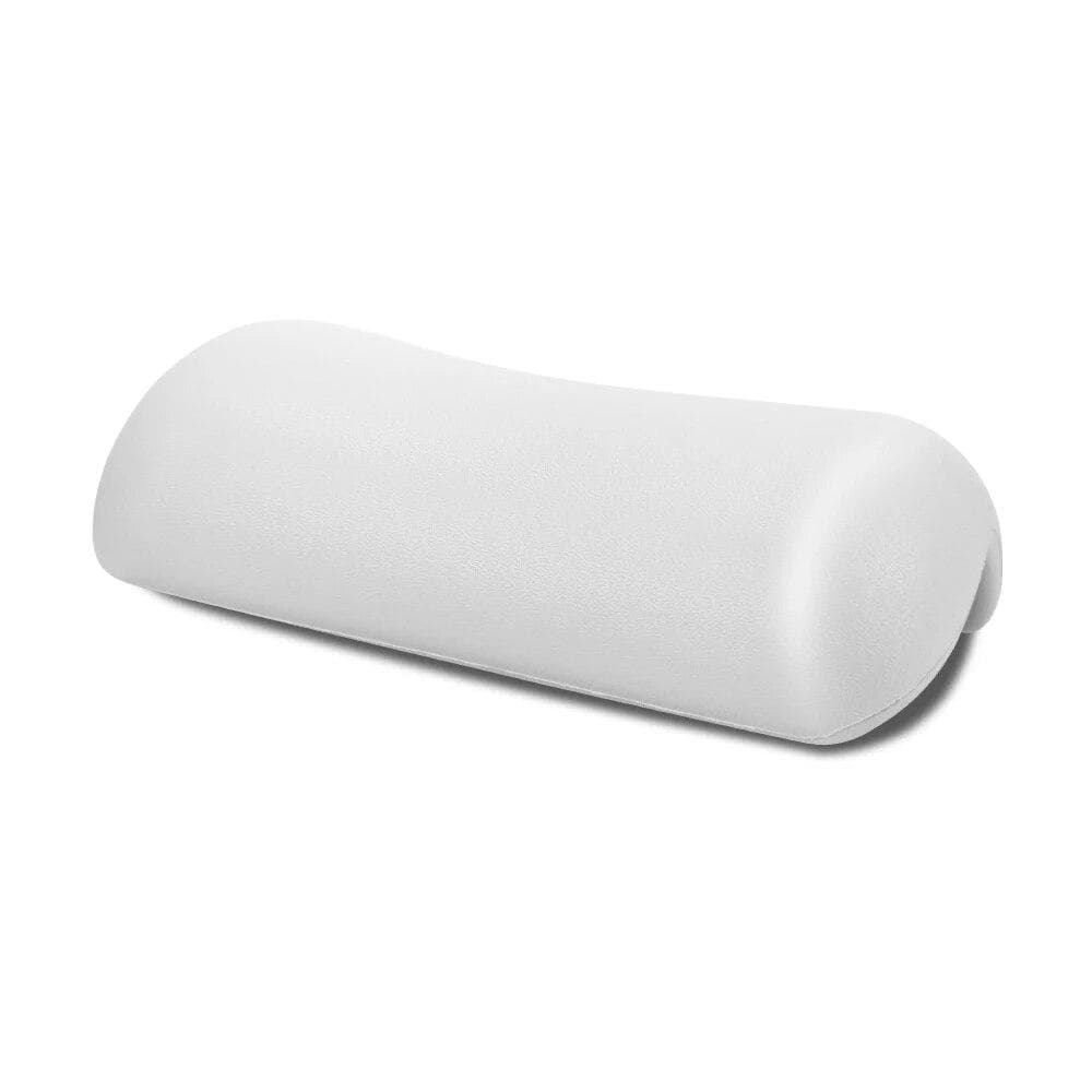 With Suction Cups Easy To Clean SPA Bath Pillow Bathroom Accessories Bathtub Headrest Non-slip Soft white