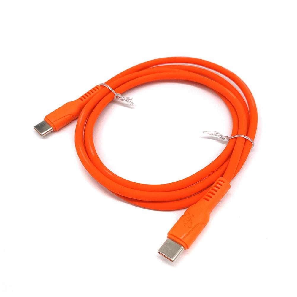 USB Type-C to Type-C Cable 48V 5A 240W Output High Temperature Resistant Silicone Data Cable TS101 multicolour