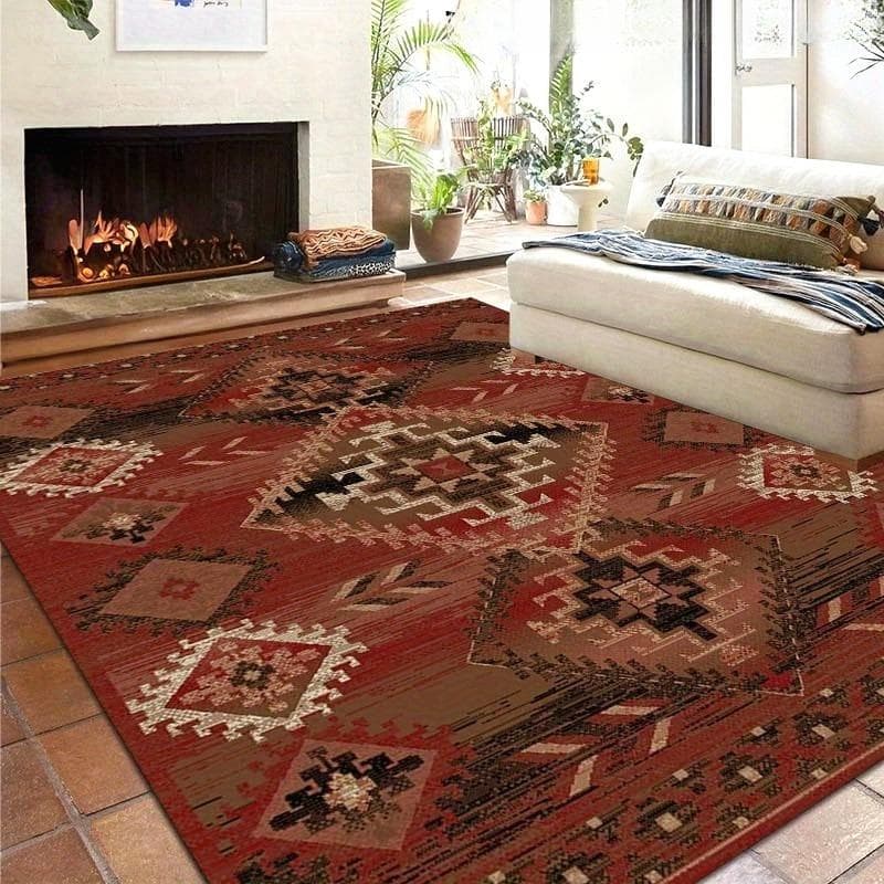 Classics Bohemia Nordic Turkish Celts Carpet Rug for Home Living Room Bedroom Sofa Doormat Decor,kid Area Rug Non-slip Floor Mat 40x60cm