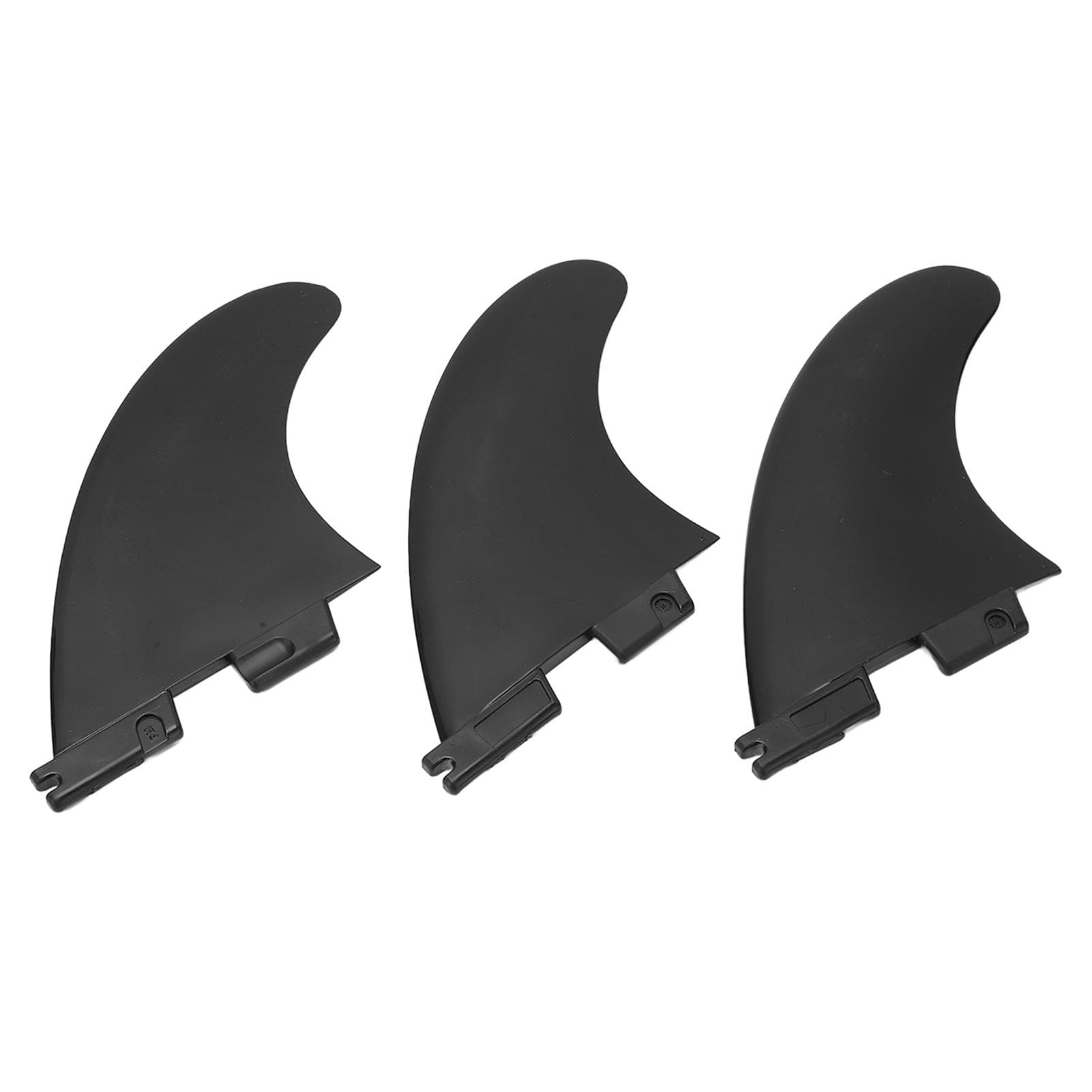 3PcsSet Surfboard Fin PVC Fiberglass Longboard Ocean Broad Thruster Fins Surf Accessories