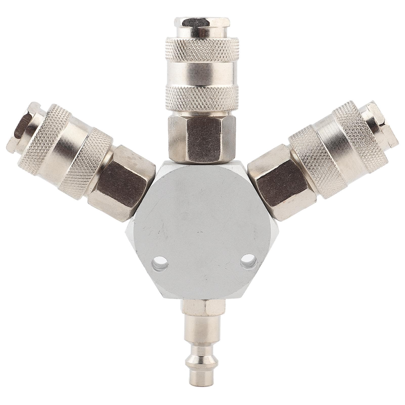 3 Ways Air Hose Manifold Quick Coupler Connector Adapter Splitter 14   F NPT