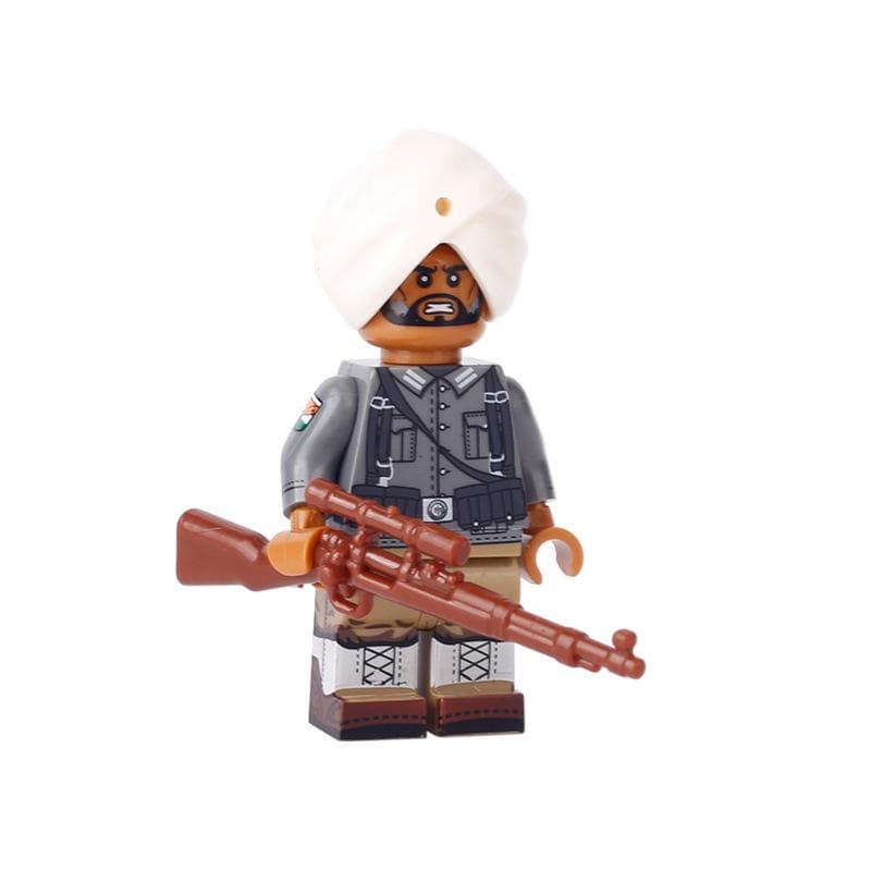World War II Military Foreign Soldier Medic Building Block Toy