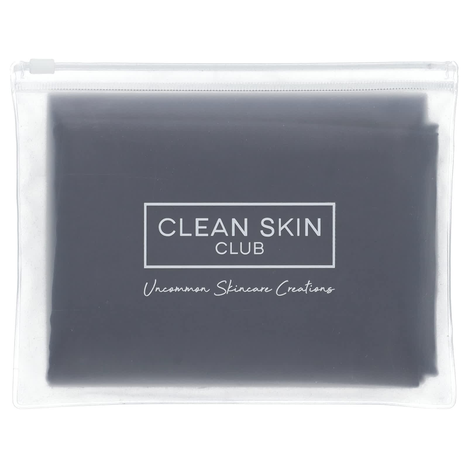 Clean Skin Club, Clean Sleep, silver ion pillowcase, midnight blue, 1 piece