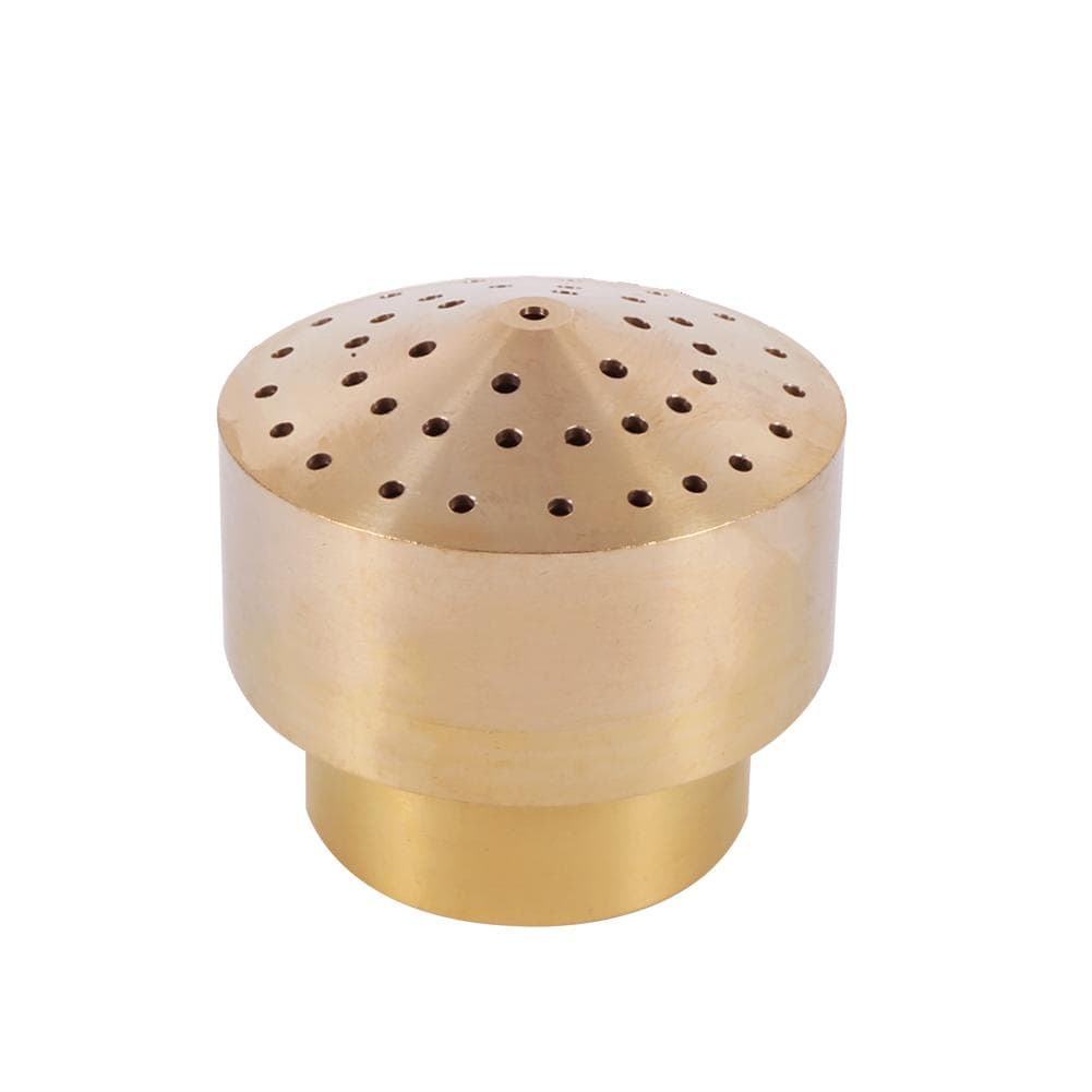 3/4 Brass Column Garden Landscape Pond Fireworks Fountain Nozzle Home Sprinkler Spray Head
