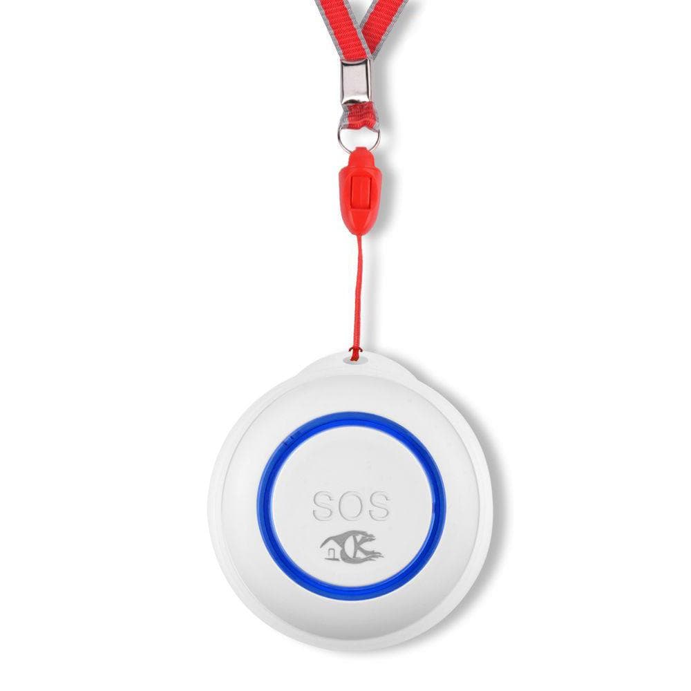 Tuya Wireless Fidelity Intelligent Emergency Button One button Alarm Call Button For The Elderly white