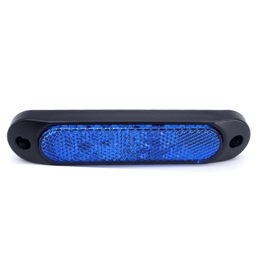 27 LED Side Marker Light Indicator Lamp Reflective Warning Light Waterproof for Car Truck Trailer blue