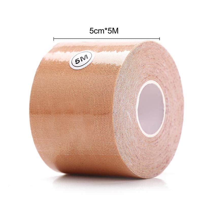 Invisible Breast Lift Tape Strapless Backless Bra Tape Women Lady Fashion Party Wedding L beige