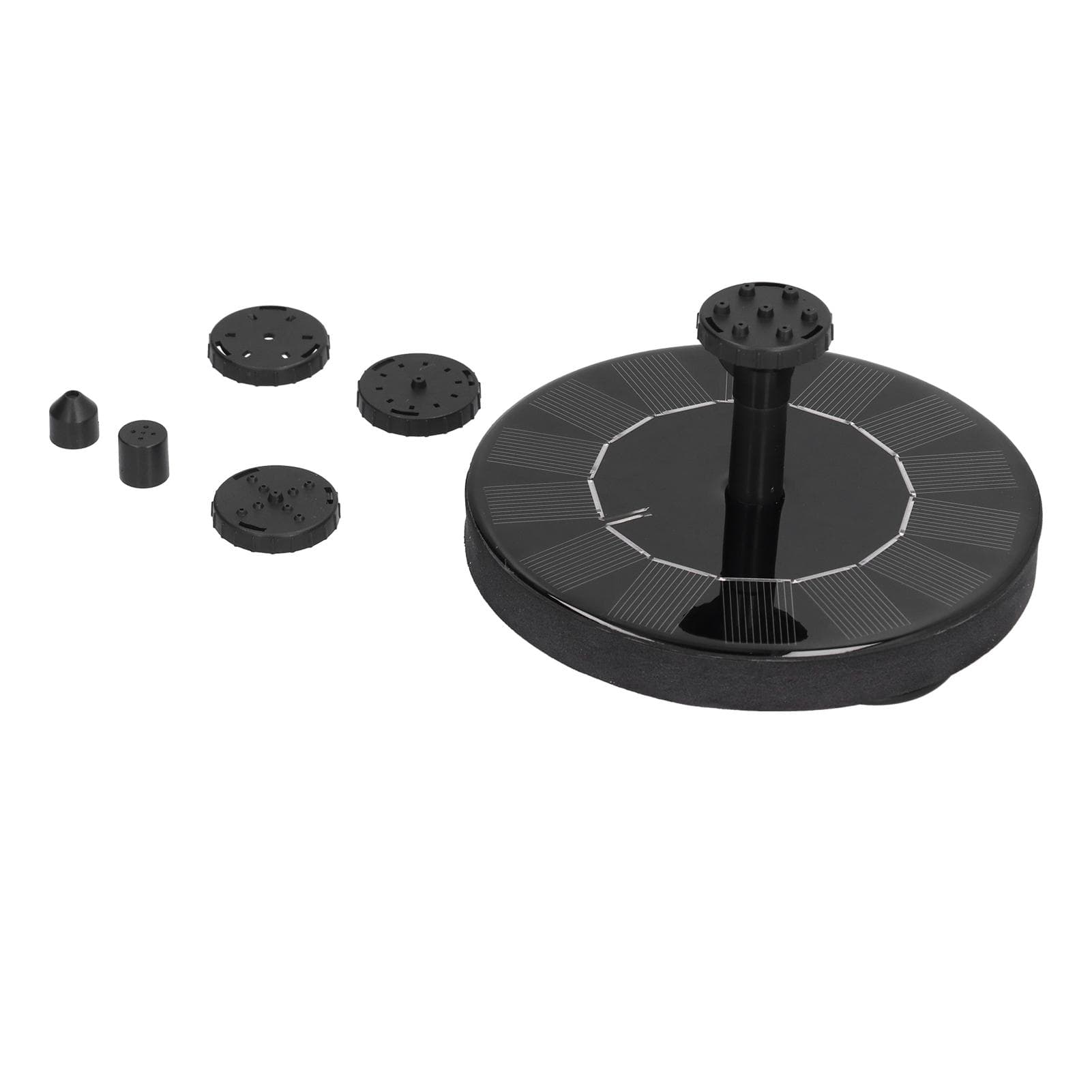 Solar Fountains Automatic Floating Solar Powered Fountain Pump for Pond Outdoors Bird Baths