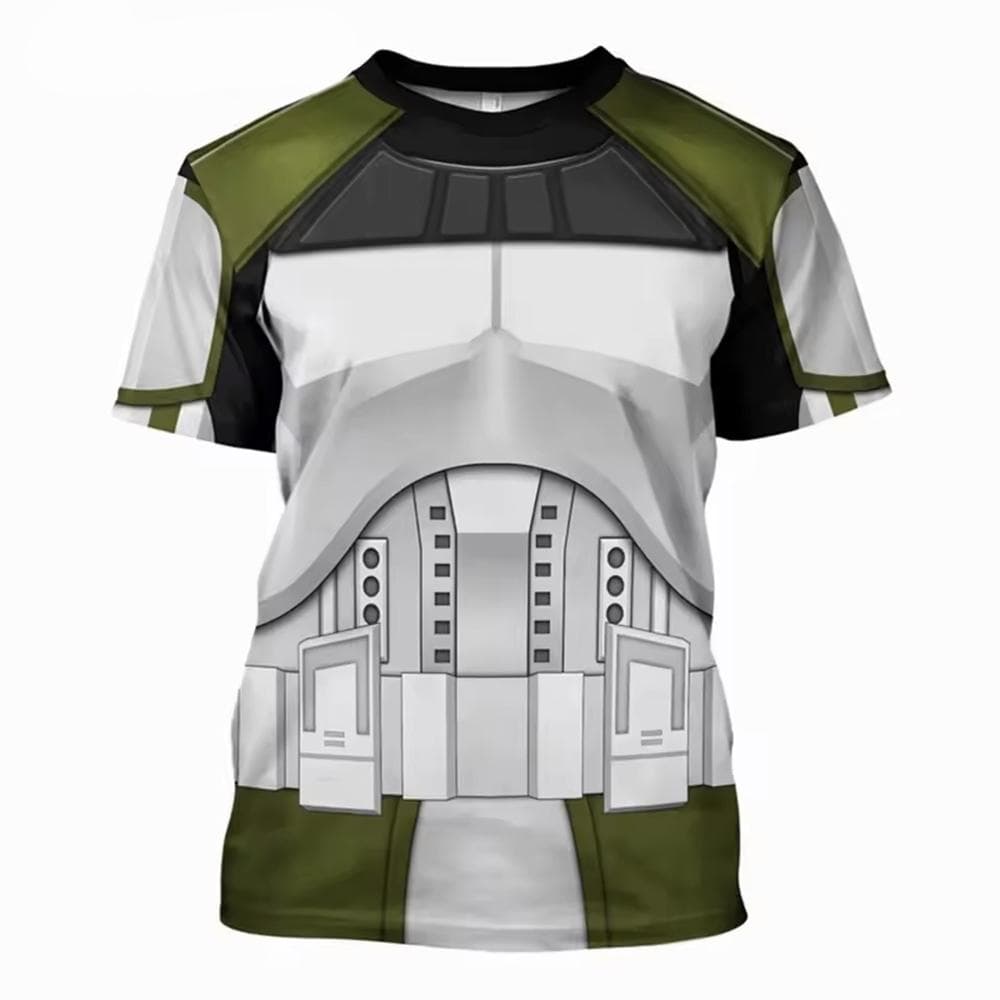Darth Vader Cosplay Costume Tshirt 3D Full Printed Men T Shirt Fashion Short Sleeve Shirt Summer Streetwear Unisex Tee Tops XXS