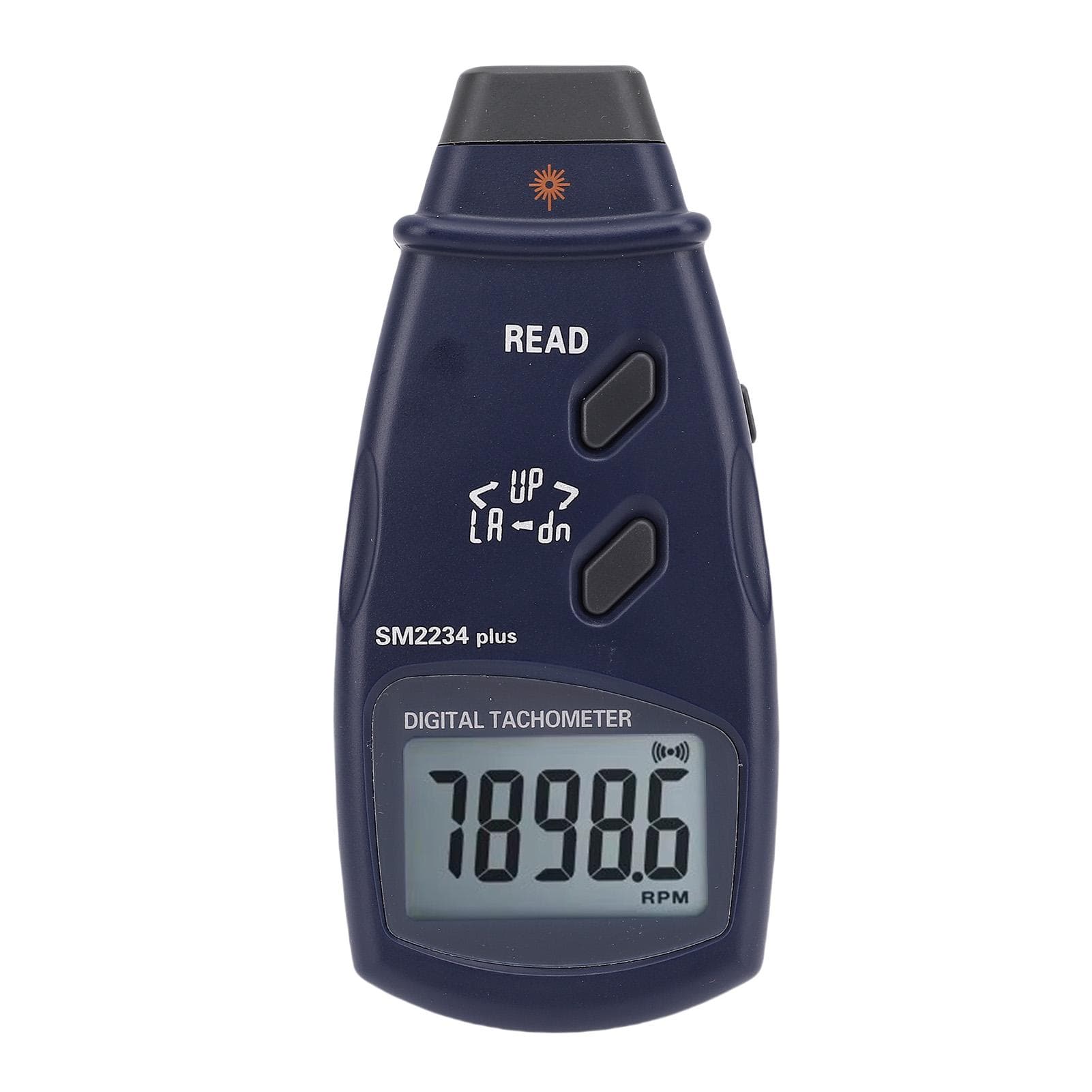 Digital Tachometer LCD Display Portable Photoelectric RPM Meter for Motor Fan Automobile Boat