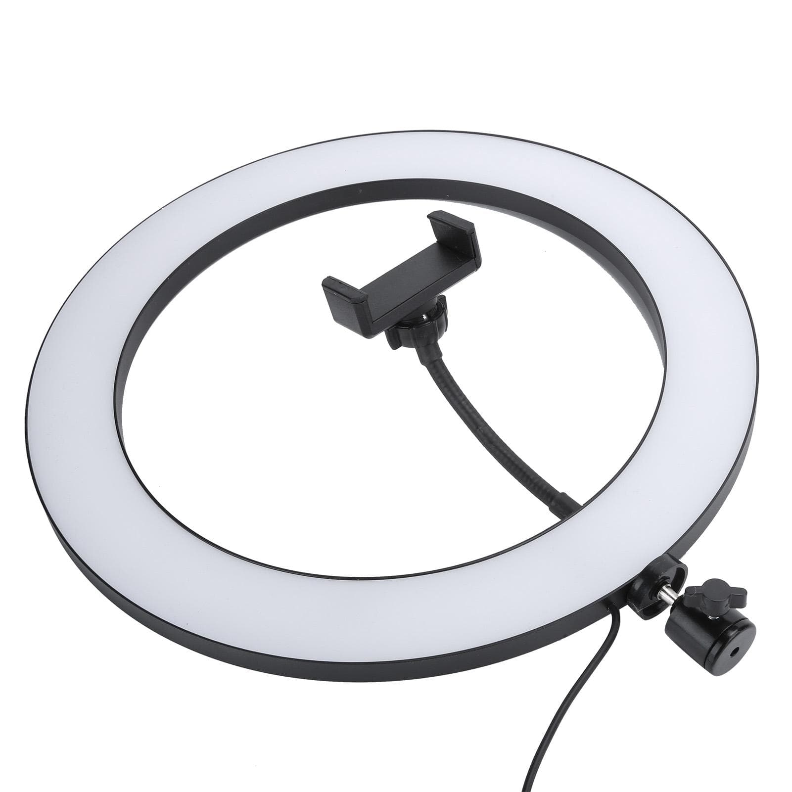 36cm UN‑360 3‑Color LED Ring Light Adjustable Fill Lamp for Beauty Live EU Plug