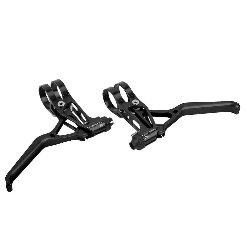 Mountain Bike Brake Handlebar Bicycle Aluminium Alloy Braking Lever Handle AdjustableAll Black