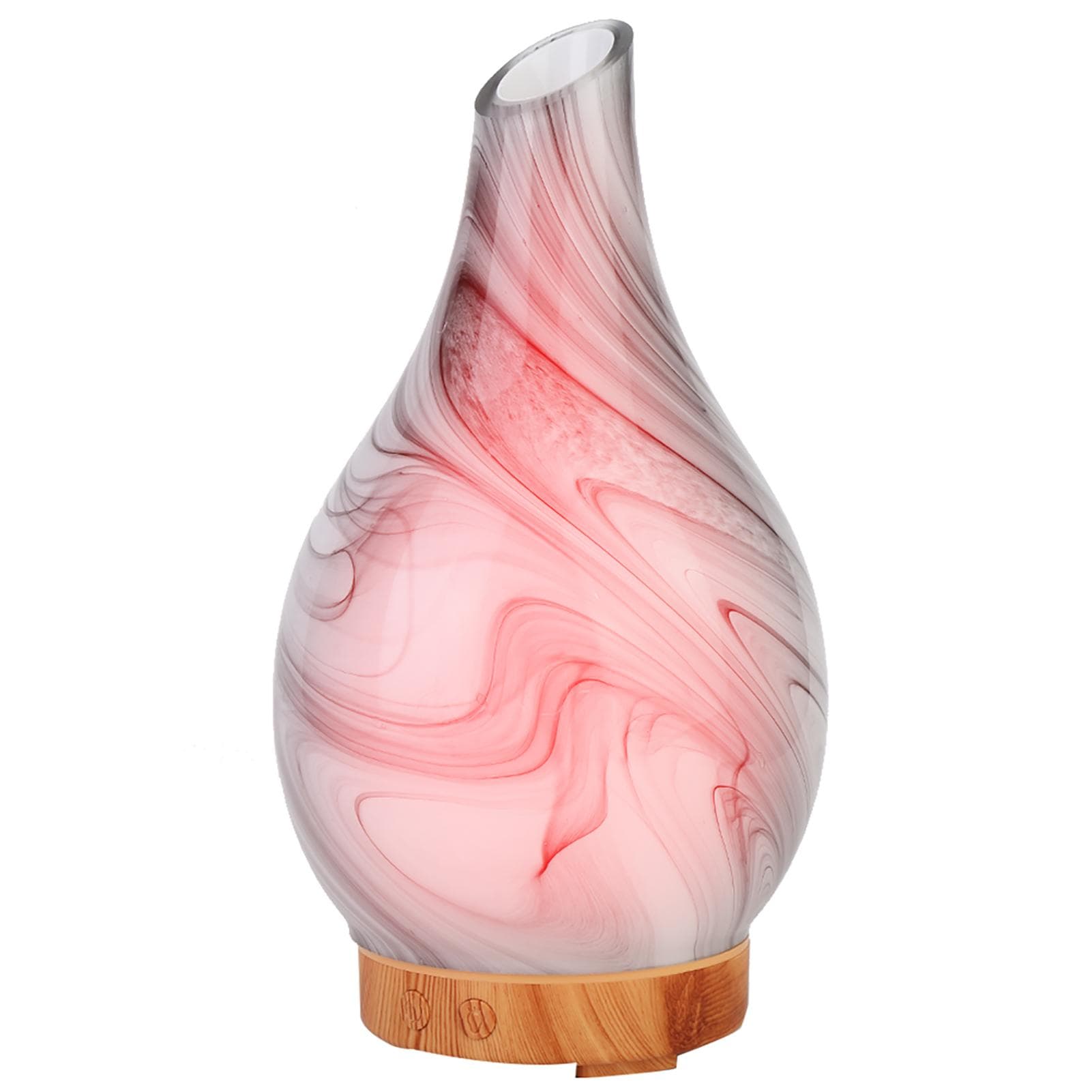 100ml Portable Diffuser Air Mist Maker Desktop Car Bedroom Colorful Light Humidifier UK Plug
