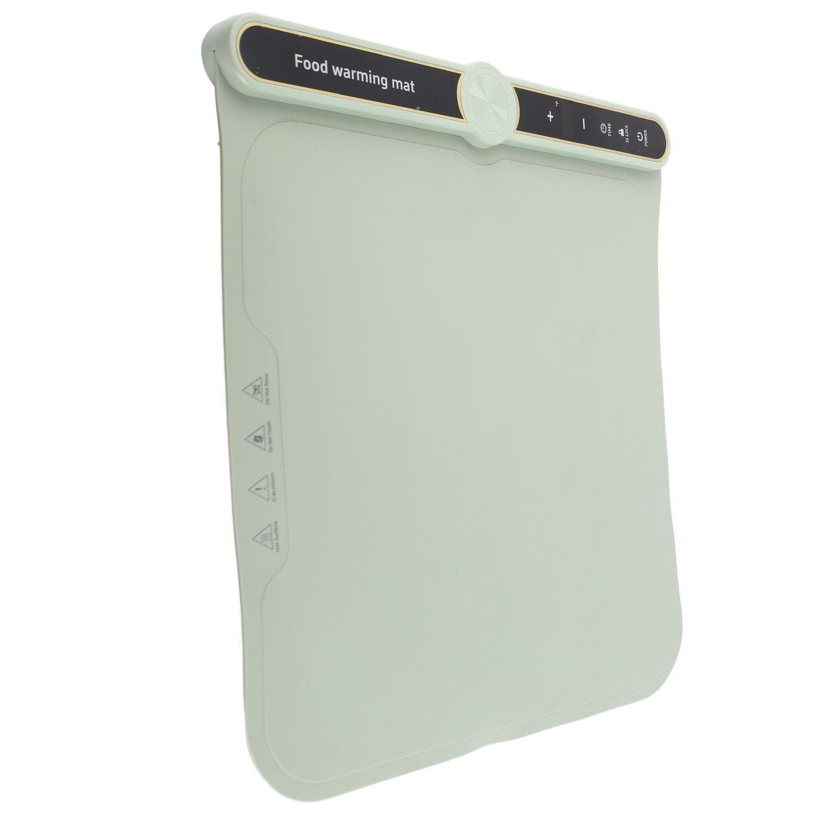 Warming Mat for Food 330W Full Surface Heat in 8s 9 Temperature Settings 6 Hours Time Child Lock US Plug small green