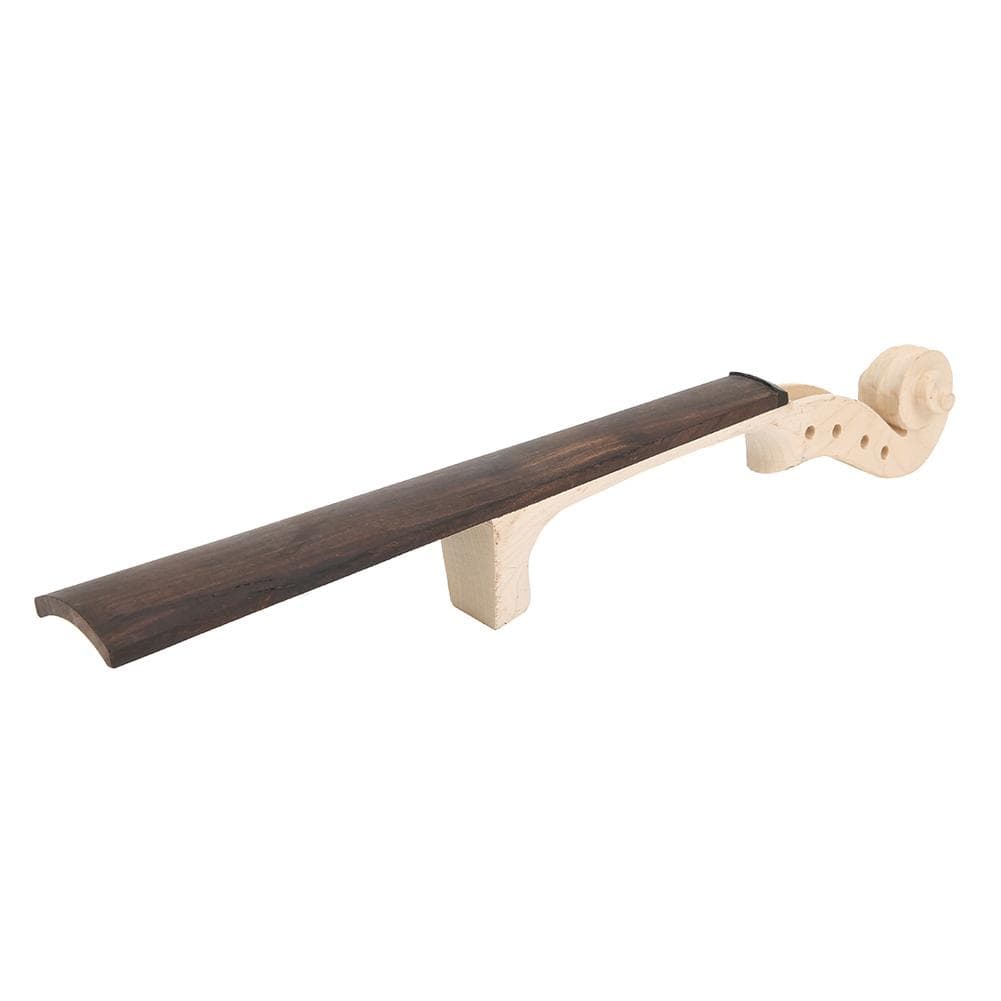 Violin Neck Maple with Ebony Fingerboard Black 44 Musical Instrument Accessories Violin Neck