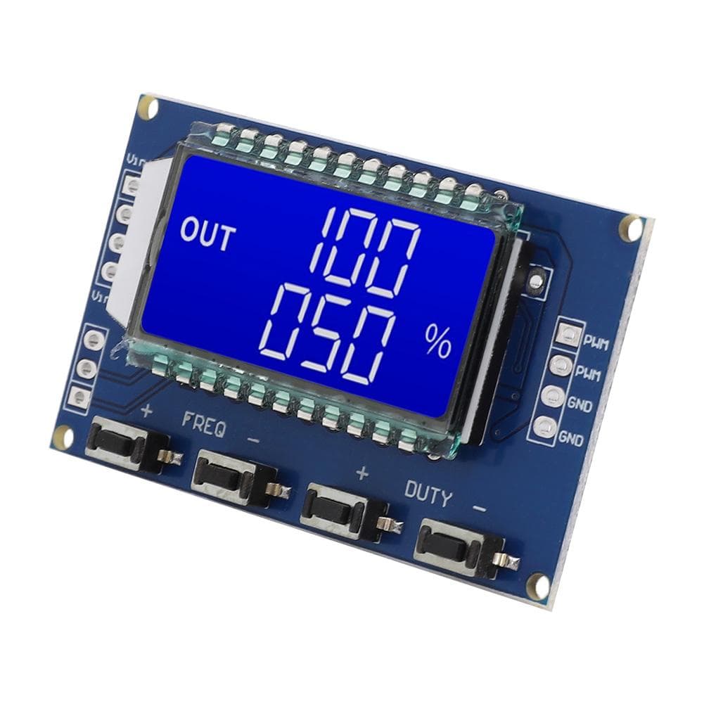 Square Wave Signal Generator PWM Board Module Pulse Frequency Duty Cycle Adjustable ModuleBlue