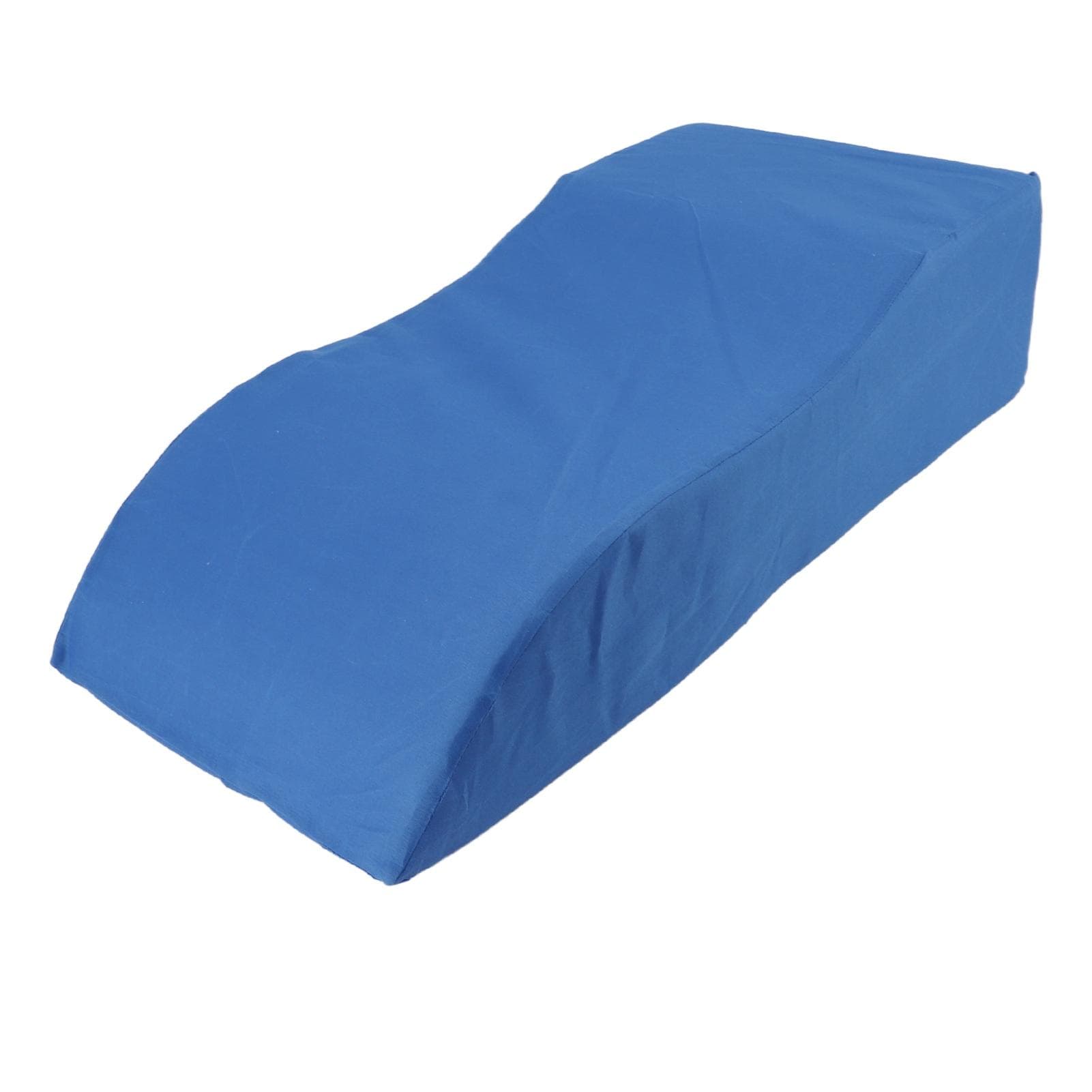Leg Elevation Pillow S Shape Foam Elevated Leg Pillow for Rolling Over Discomfort Relief Blue blue