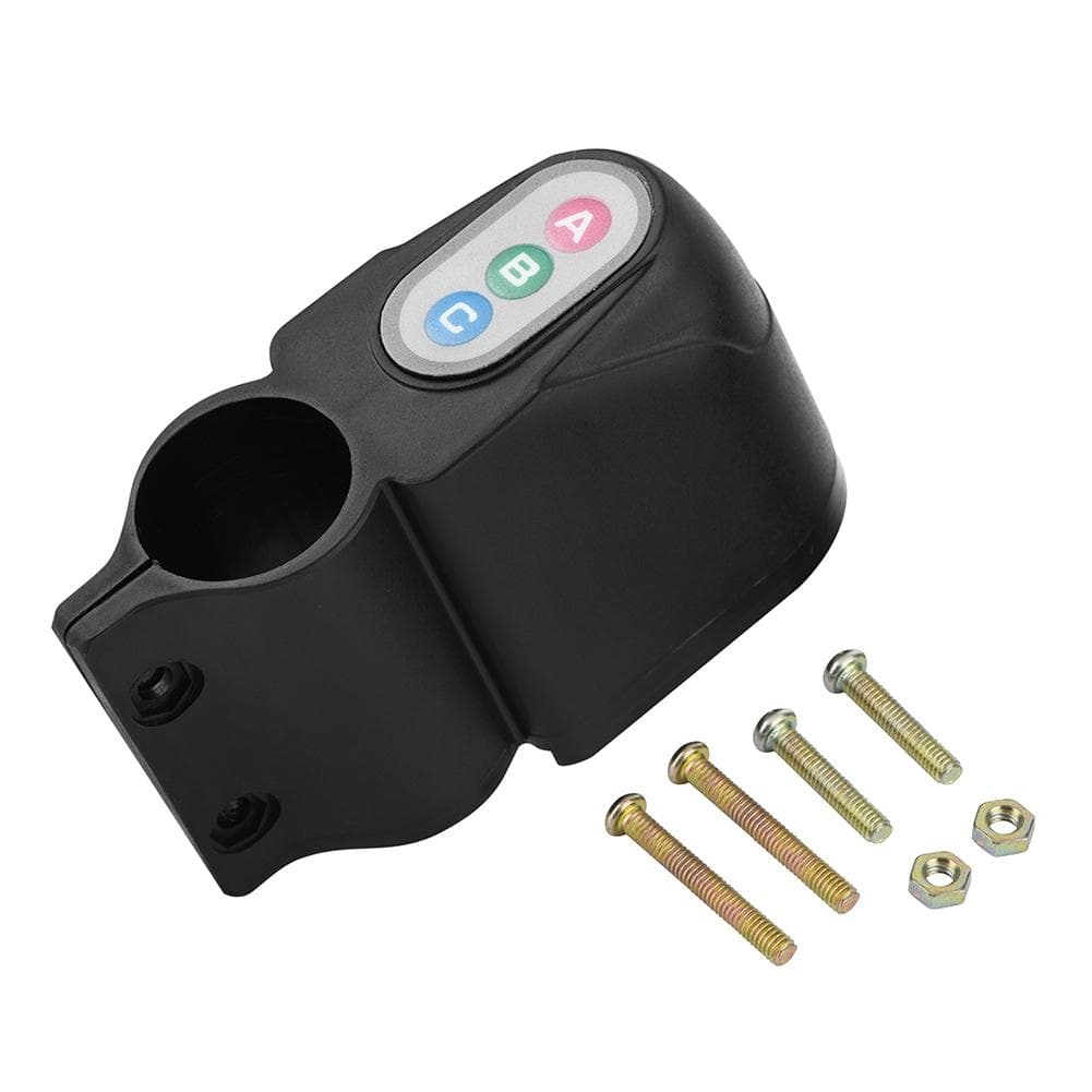 4Digit Password Bicycle Alarm Security Steal safety Lock Motorbike Burglar Alarm Siren