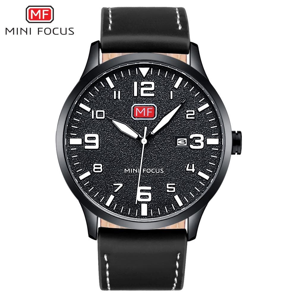Top Luxury With Box Mini Focus Ultra-thin Fashion Men's Watch Calendar Waterproof Quartz Watch