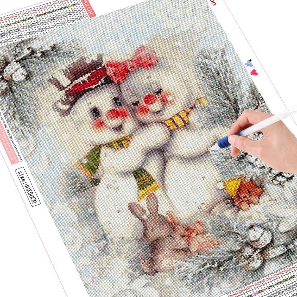 Diamond Painting Cartoon Portrait Home Full Drill Square Decoration Embroidery 20X30CM