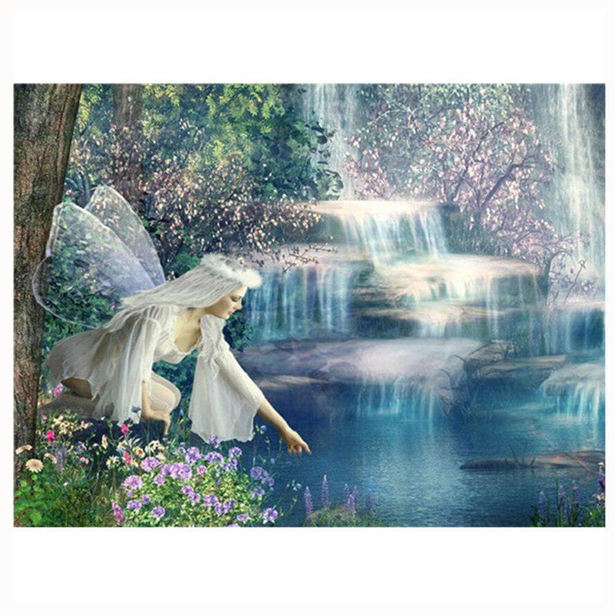 Diamond Embroidery Wall Decor Diy Diamond Painting Full Rhinestone Cross Stitch 20X30CM