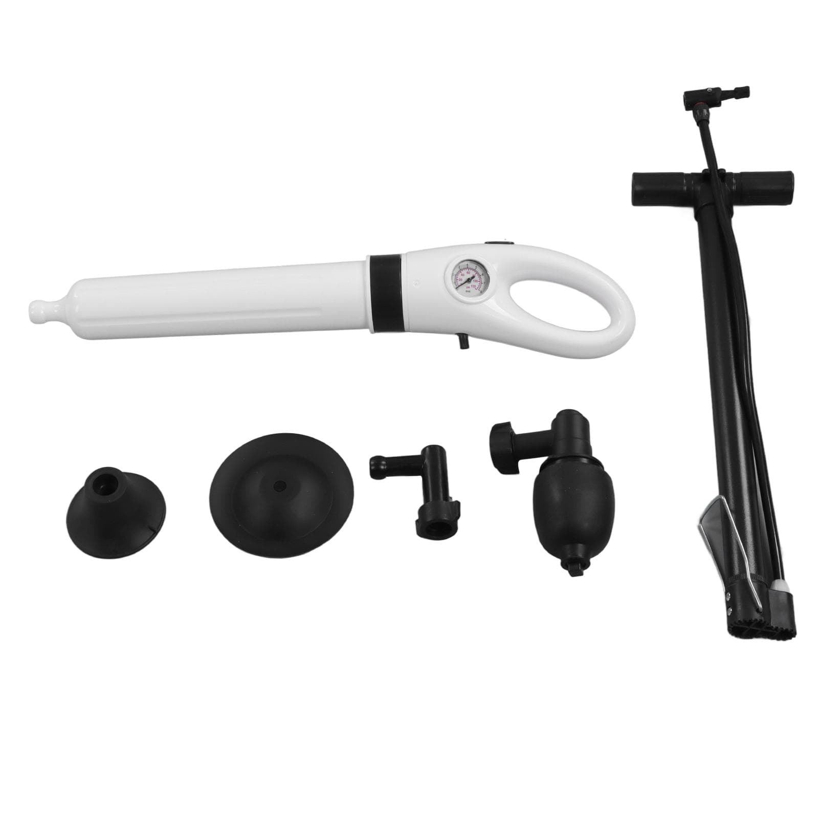 Toilet Plunger Drain Unblocker Pneumatic Dredge Equipment High Pressure Blaster Manual Cleaner