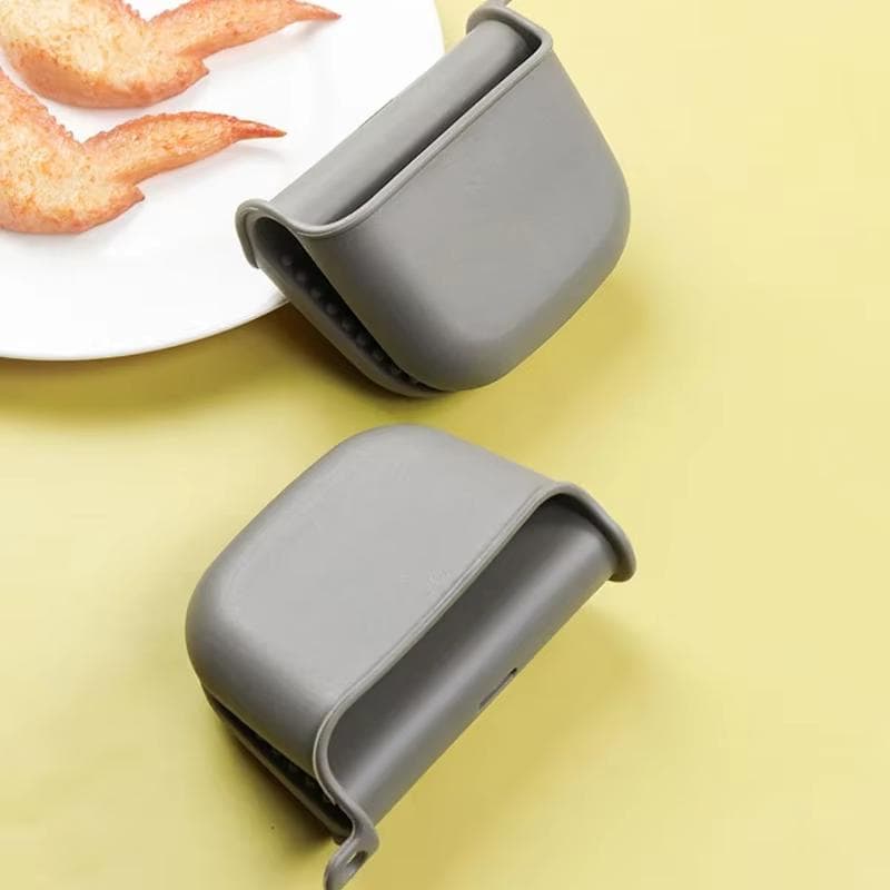 Insulated Hand Clips With Anti Slip And High Temperature Resistance Microwave Oven Silicone Gloves Kitchen Baking Gloves