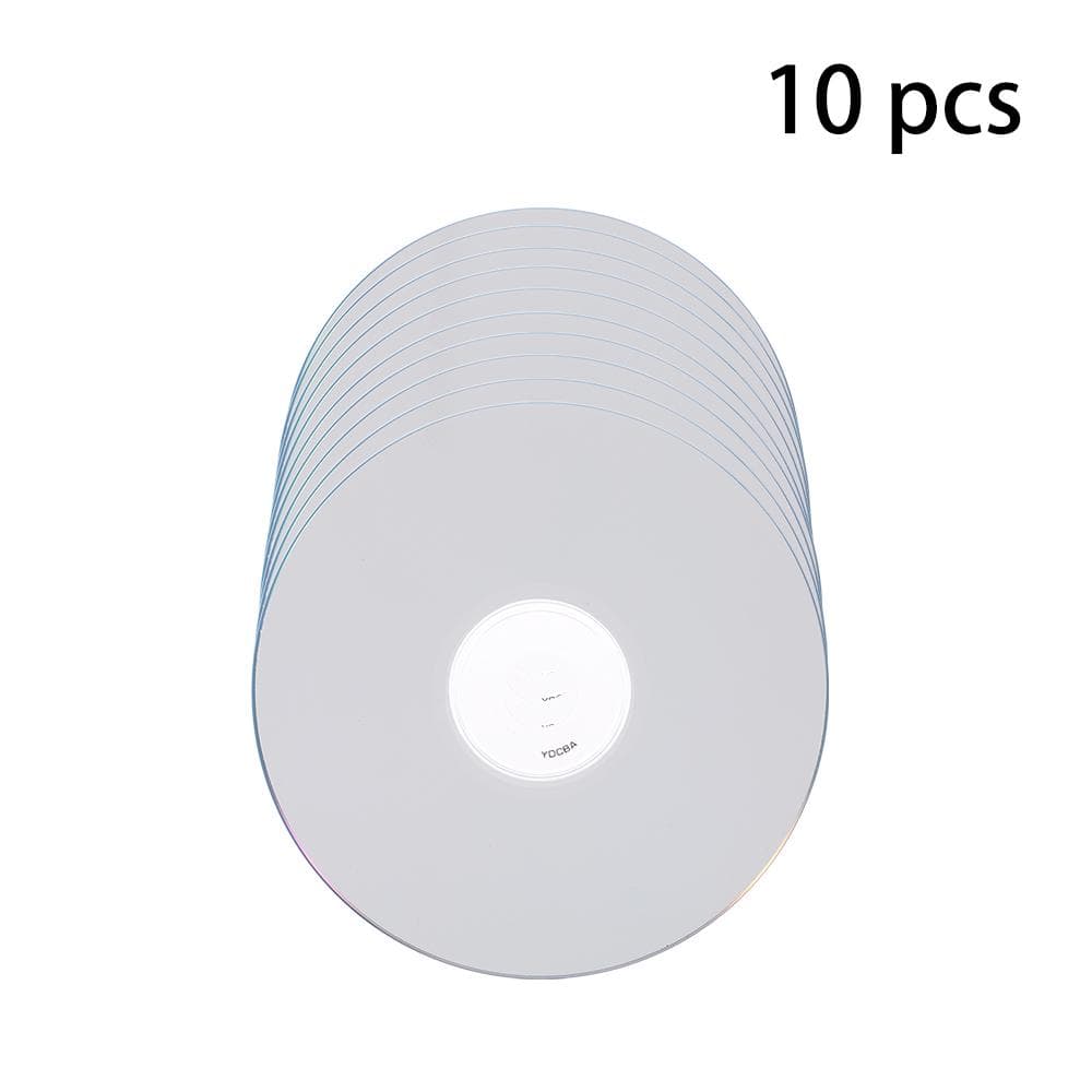 DVD-R 4.7G Blank Disc Music Video DVD Disk 16X For Data & Video 10pcs white