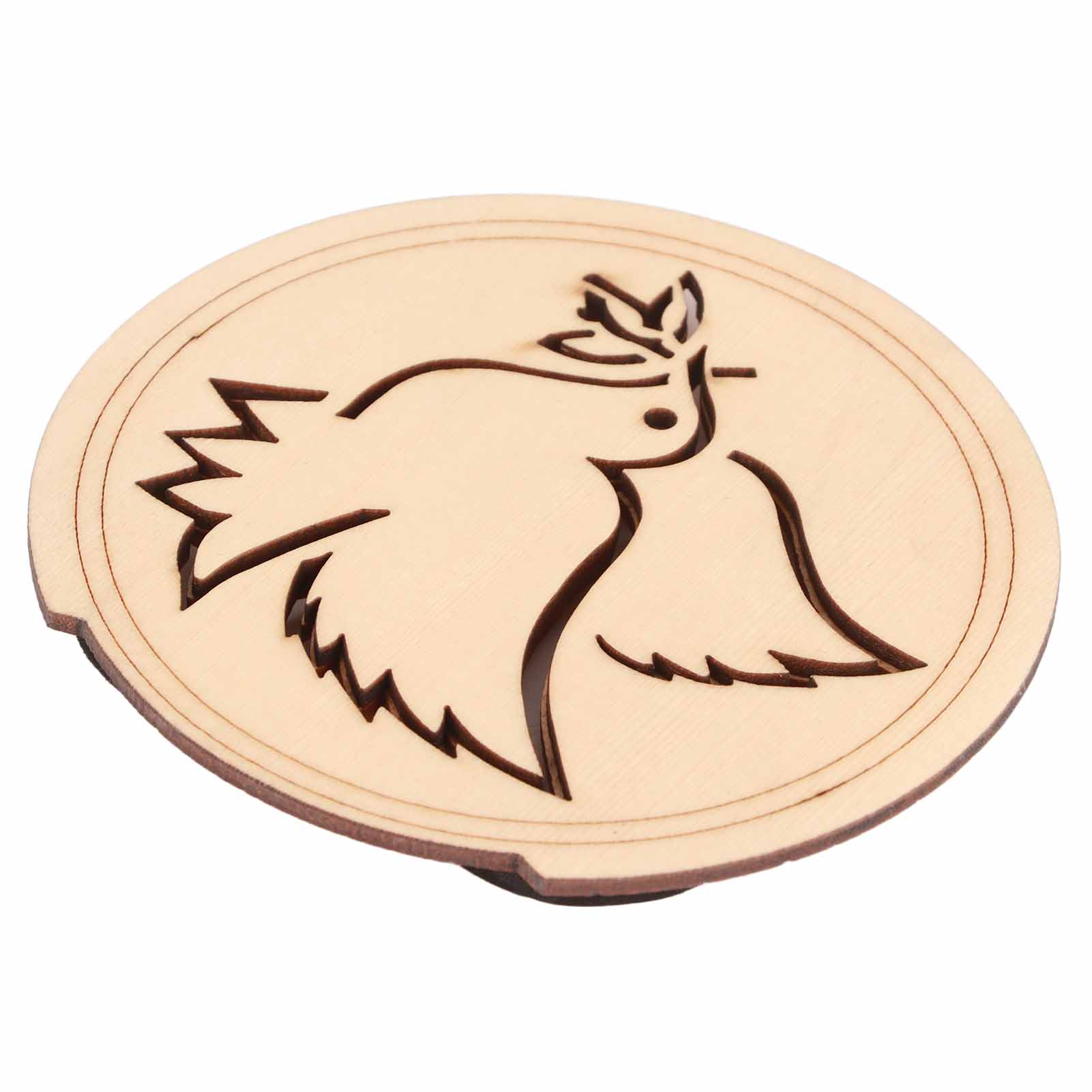 Guitar Sound Hole Cover Maple Strong Wear Resistance Decorative Pattern Guitar Accessory