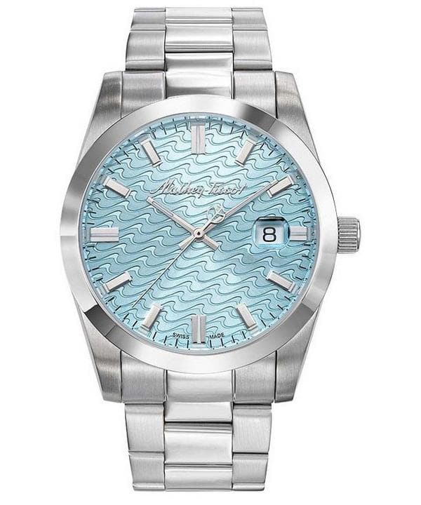 Mathey-Tissot Mathy I Stainless Steel Blue Dial Quartz H450SE Men's Watch blue