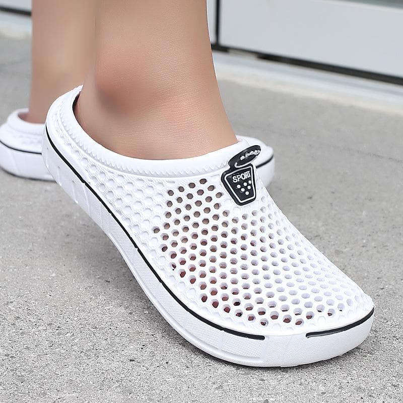 Women's Cross-Border Garden Shoes with Holes, Solid Color - Item #607 42 purple