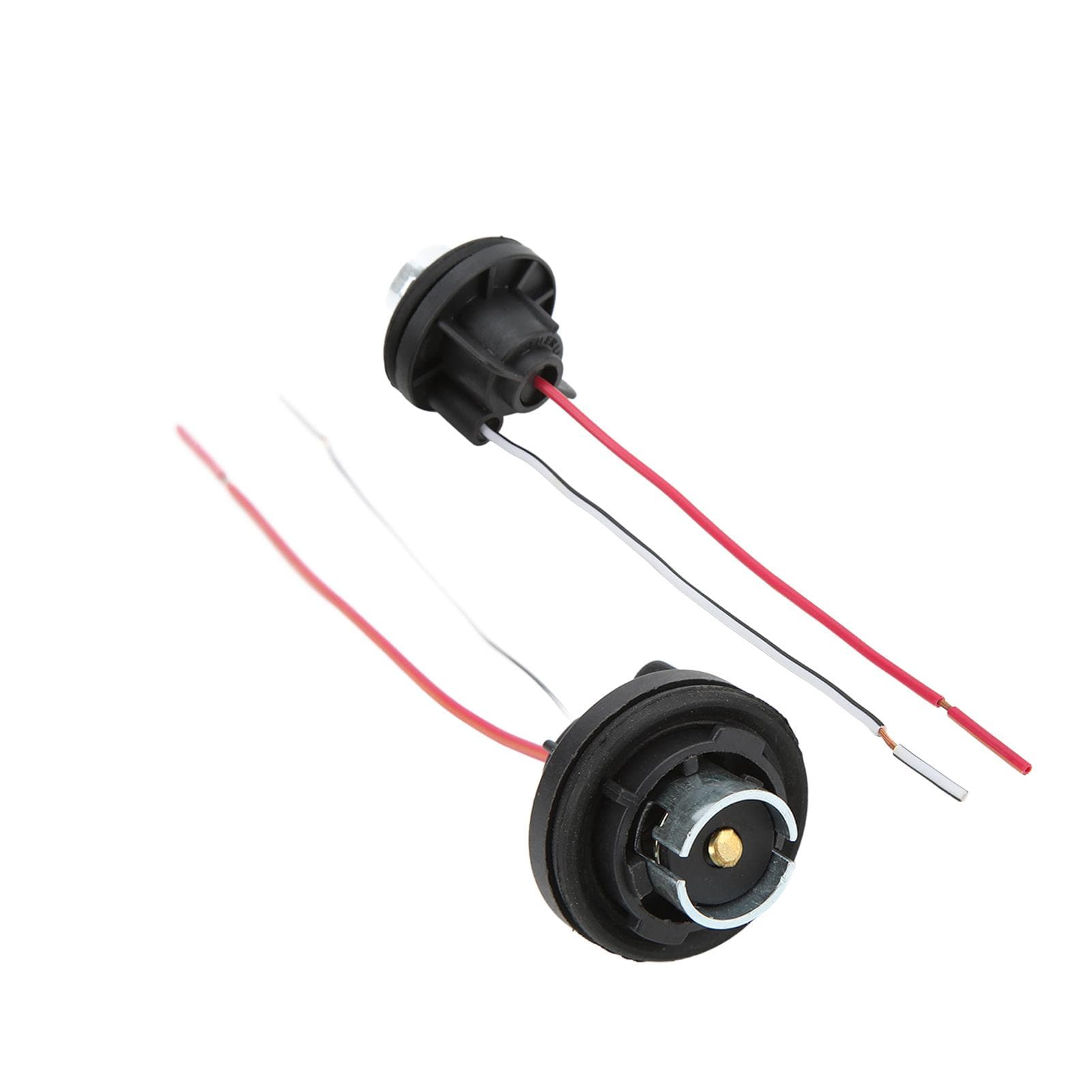 2pcs Brake Light Socket Reliable Stable Durable Compact Lightweight Easy Replaceable Headlight