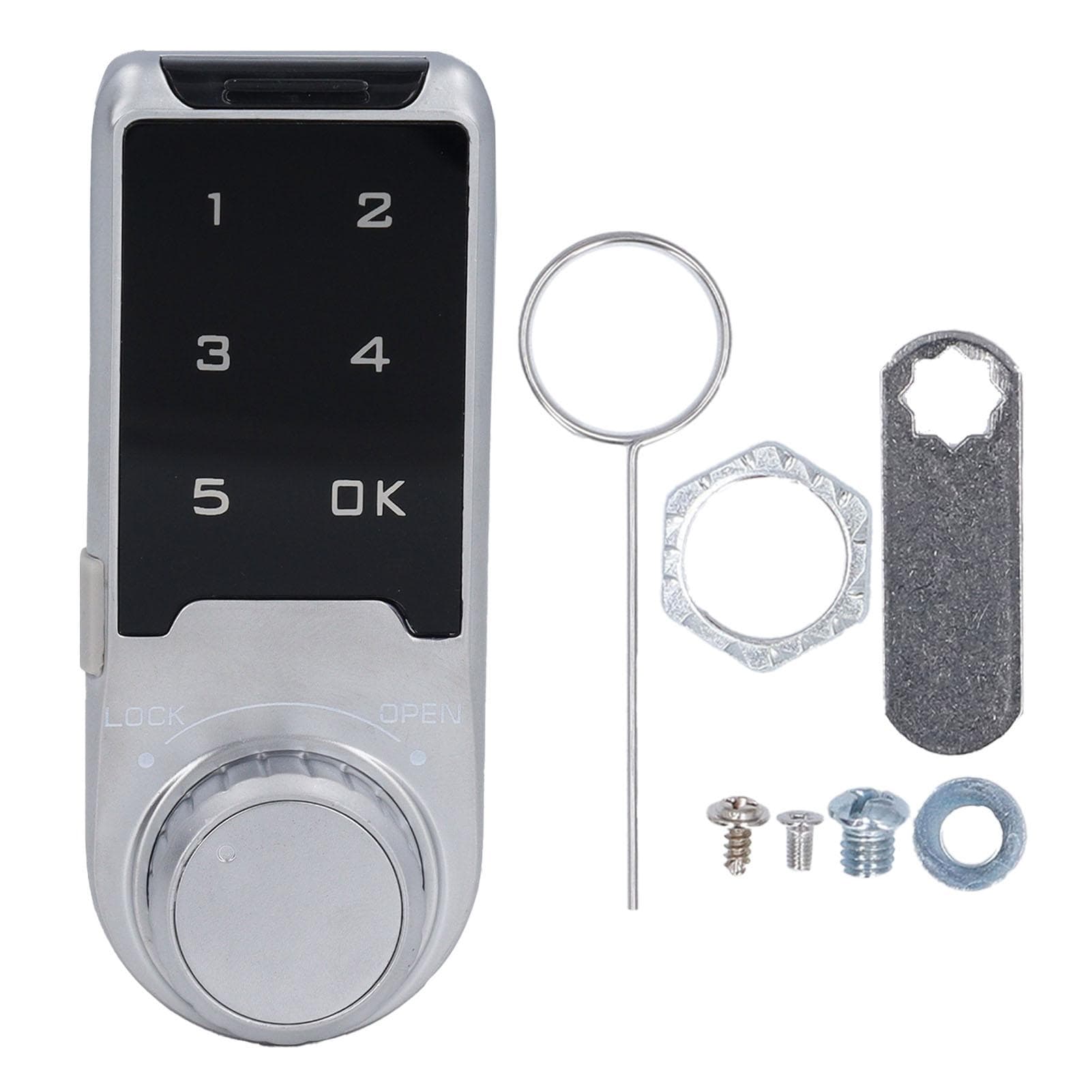 Electronic Cabinet Lock Digital Touch Keypad Keyless Password Security Lock for File Drawer Locker L20