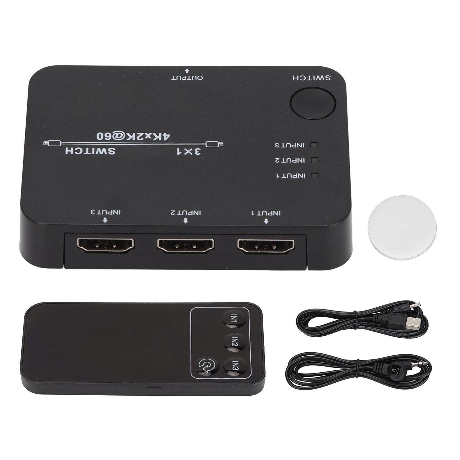 3 in 1 Out 4K2K 60Hz HD Multimedia Interface Video Switcher Low Power Dissipation Stable HD Video