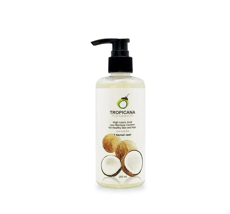 Tropicana Virgin Natural 100% Coconut Oil, 100ml/250ml/500ml/1000ml 250 ml