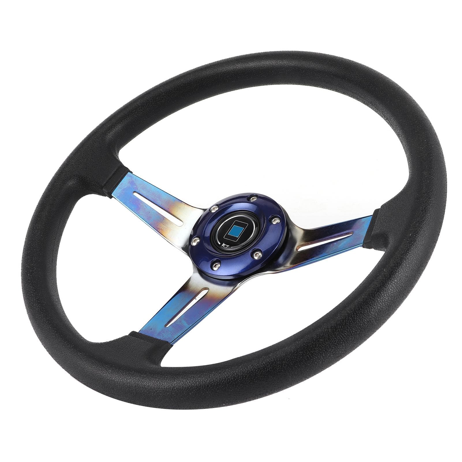 13.4in Sport Drifting Steering Wheel Aluminum Replacement Universal Accessory for Racing Car