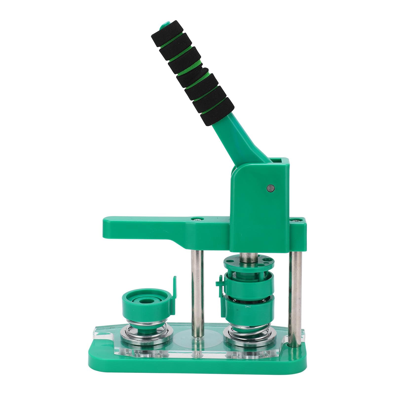 Button Maker Machine Unique Design 32mm Easy Install Plastic Iron Green Pin Maker for Child white