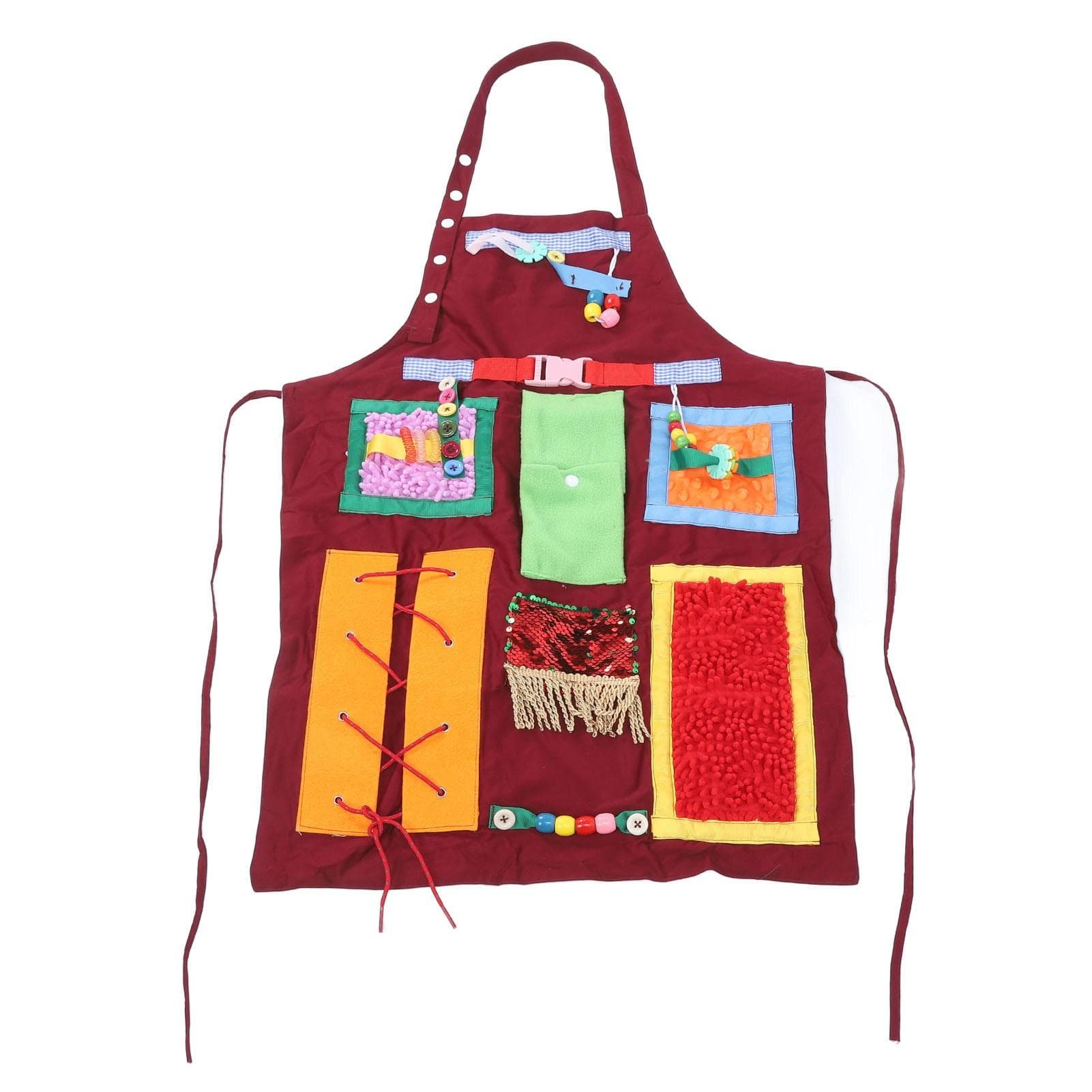 Elderly Apron Dementia Blanket Multifunctional Anxiety Relief Easy to Store Soft Seniorsensory Aid