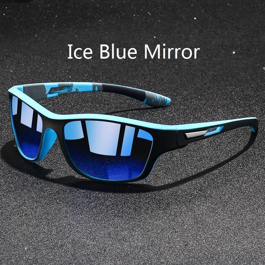 Vintage Cycling Sunglasses UV400 for Men Women Fashion Sports Eyewear Running Fishing Mountaineering Outdoor Activities 1PC