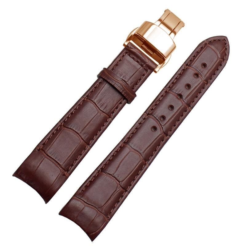 Genuine Leather Bracelet curved end watch strap 20mm for citizen BL9002-37 05A BT0001-12E 01A watch band 21mm watchband 22mm 20mm