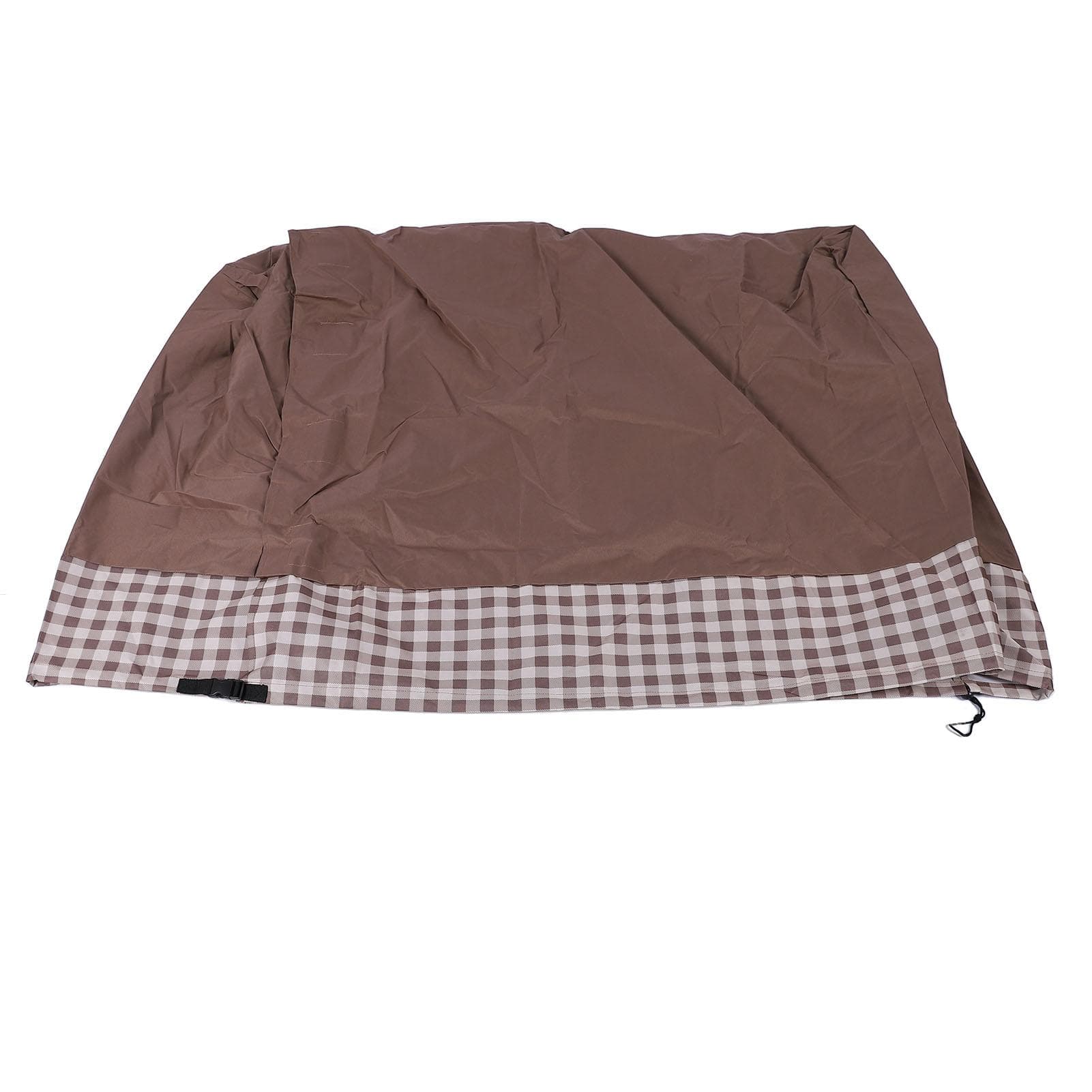 4FT Firewood Rack Cover 600D Oxford Cloth Waterproof Grid Log Pile Holder Cover for Outdoor Indoor