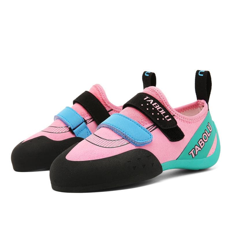 New Children Climbing Training Shoes Outdoor Mountaineering Leisure Sneakers Four Seasons Safety Foot Protection Climbing Shoes 30