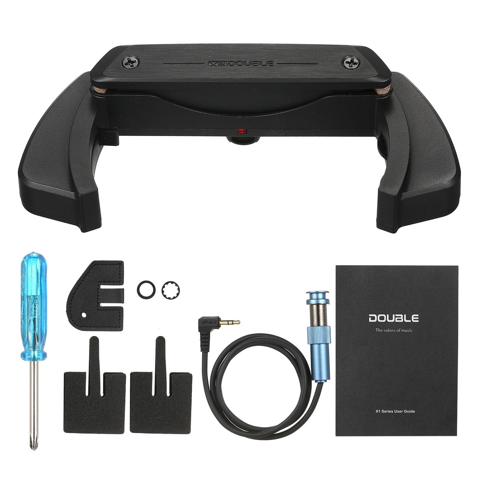 DOUBLE X1-Pro Guitar Pick-up Acoustic Guitar Preamp Professional Preamplifier Soundhole Pickup multicolour