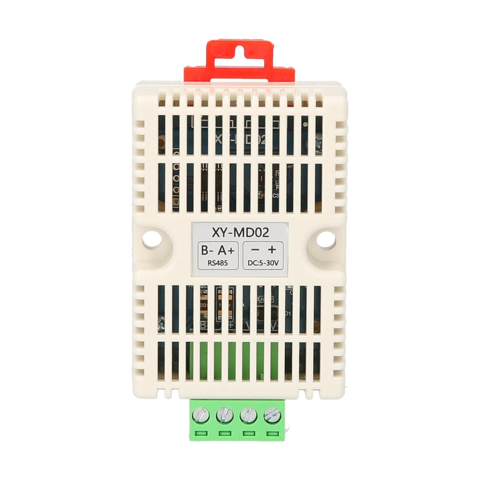 RS485 Temperature Humidity Transmitter RS485 Modbus-TRU Temperature Sensor Temperature-Humidity XY-MD02 white