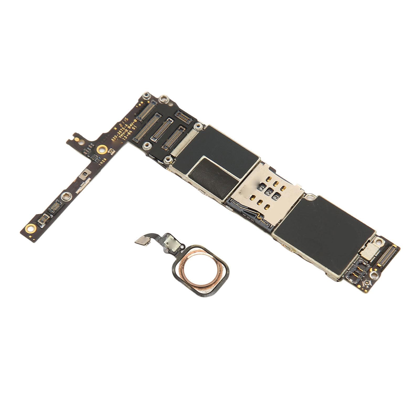 Unlocked Logic Main Board Motherboard with Touch ID Fingerprint Touchpad Phone Mainboard 16GB