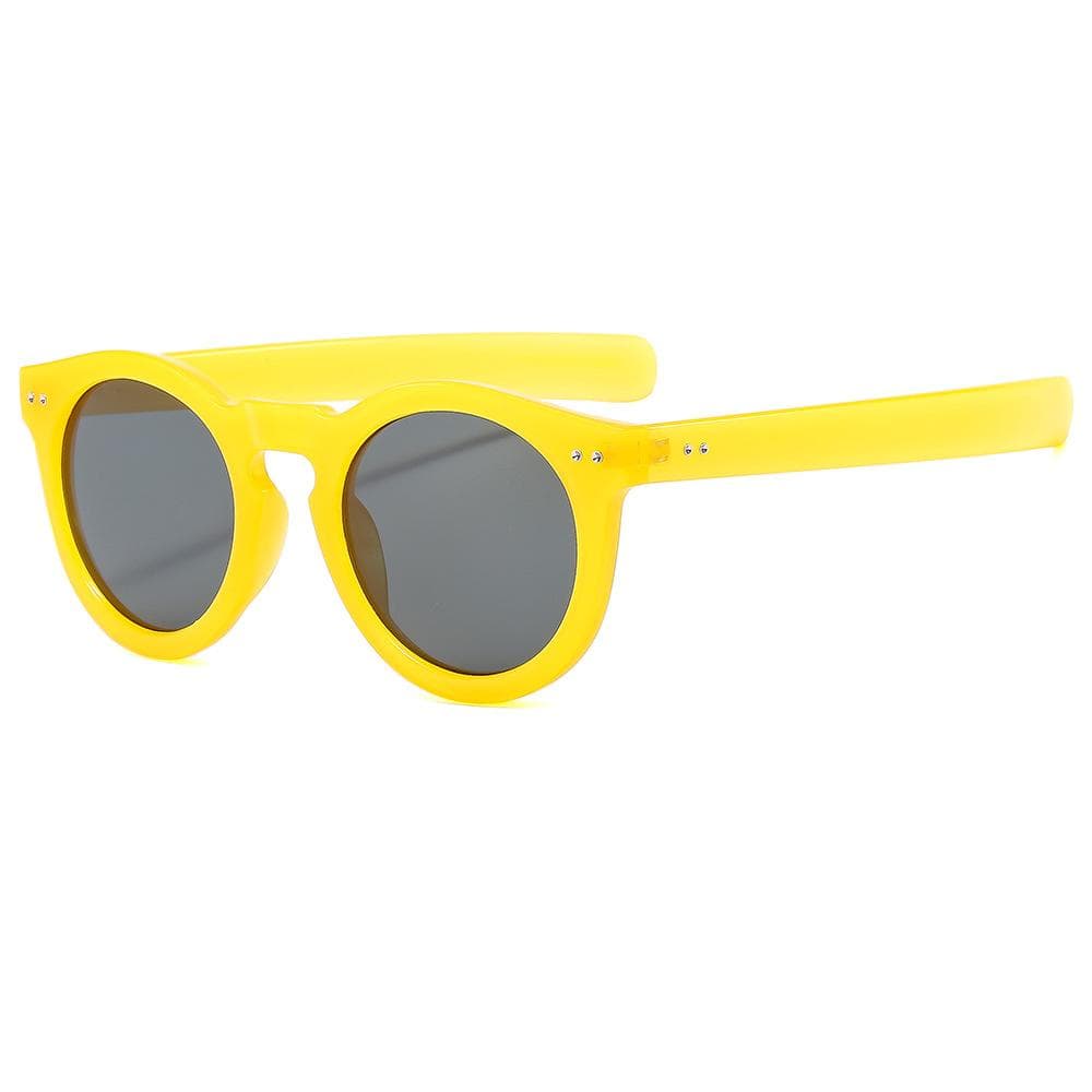 Fashion Retro Round Sunglasses for Women Men Trendy Travel Beach Holiday Party Street Photo Glasses Other